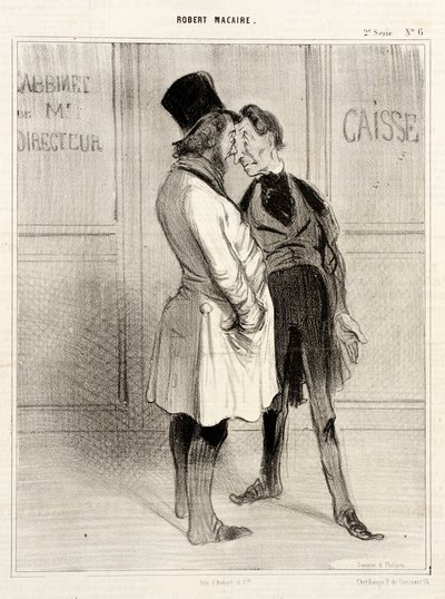 Eh bien! mon cher Directeur - Honoré Daumier